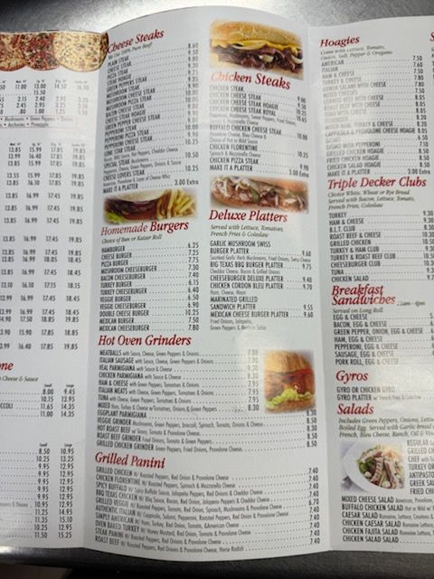 Verree Express Pizza Menu 5